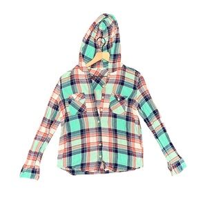 Aeropostale flannel hoodie